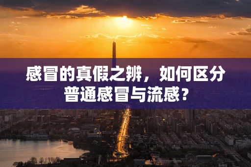 感冒的真假之辨，如何区分普通感冒与流感？