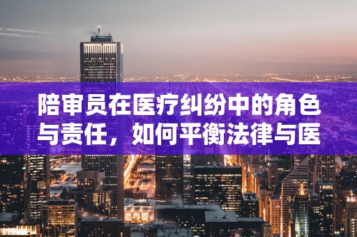 陪审员在医疗纠纷中的角色与责任，如何平衡法律与医学知识？