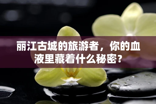 丽江古城的旅游者，你的血液里藏着什么秘密？