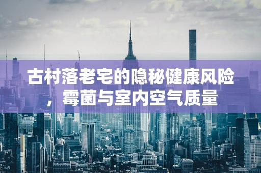 古村落老宅的隐秘健康风险，霉菌与室内空气质量
