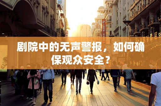 剧院中的无声警报，如何确保观众安全？
