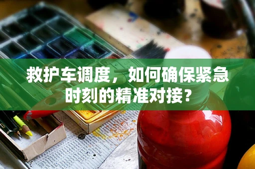 救护车调度，如何确保紧急时刻的精准对接？