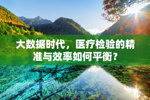 大数据时代，医疗检验的精准与效率如何平衡？